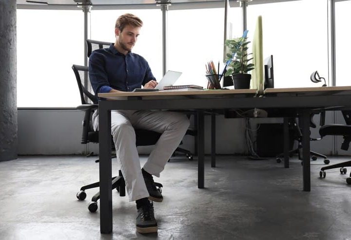 young modern business man working using digital tablet while sitting office 484651 2156