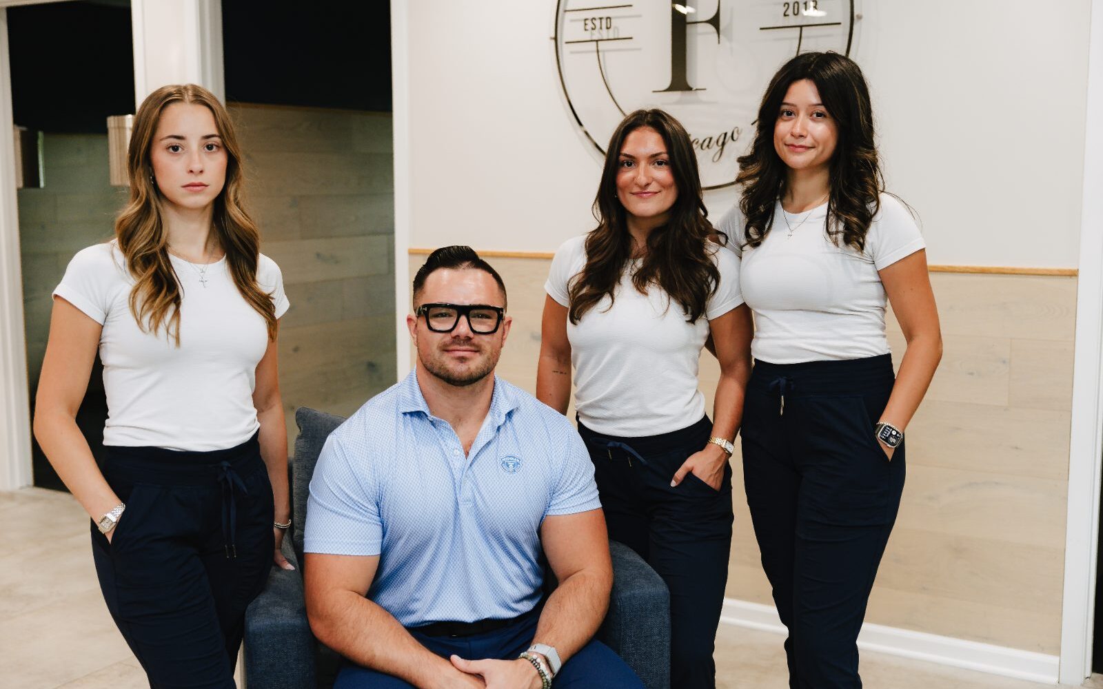 The Forza Chiropractic team in the Arlington Heights clinic