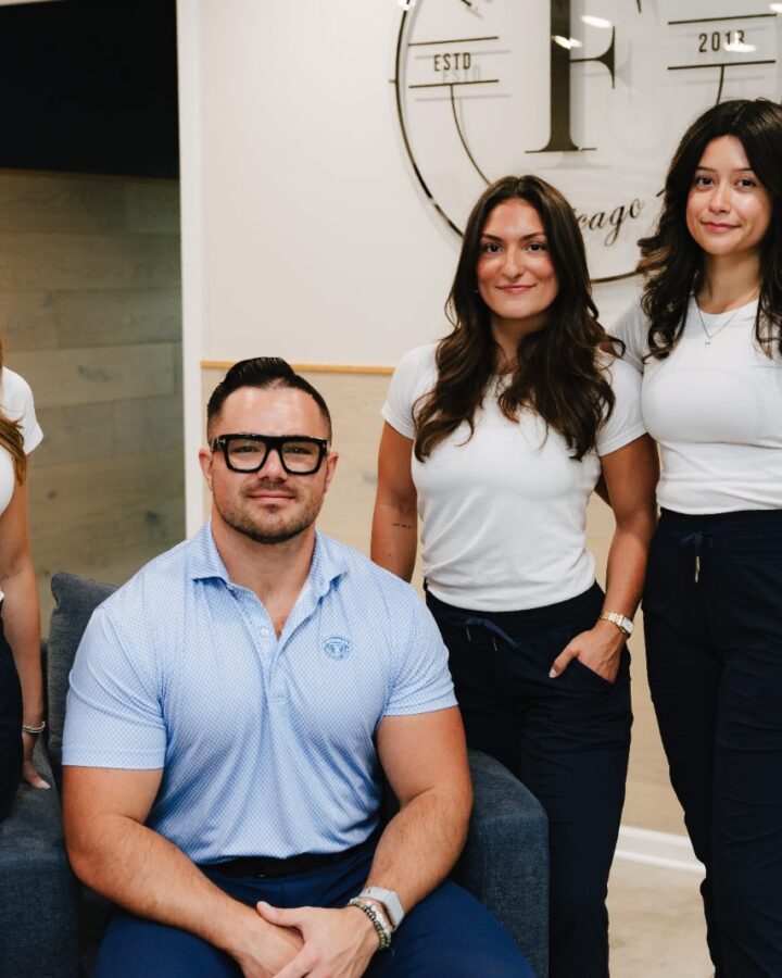 The Forza Chiropractic team in the Arlington Heights clinic